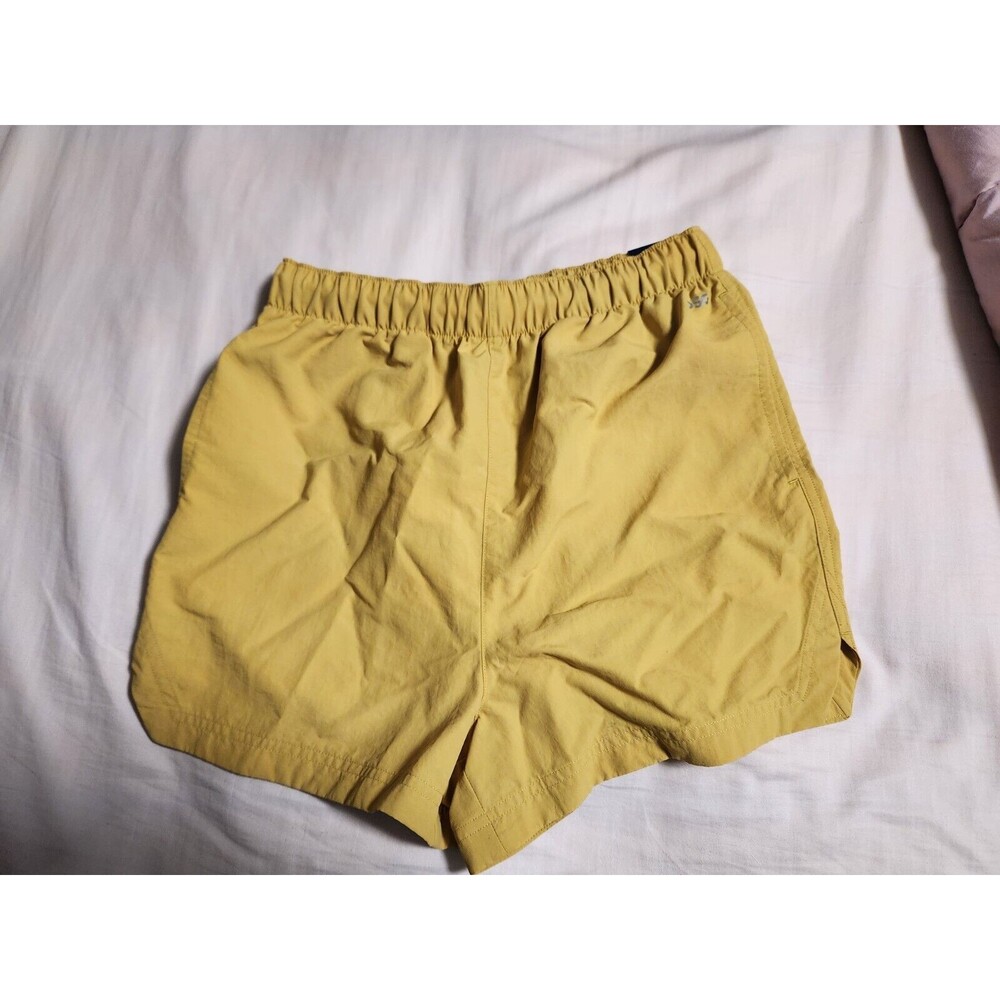 DSG Women Shorts XS Ladies High-rise Woven Yellow 3” Inseam Notched NWT